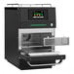 Pratica FIT-101-1-BL Fit Express Electric Ventless Black Stainless Steel High-Speed Oven - 208/240V, 1 Phase