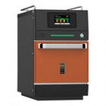 Pratica FIT-101-1-BL Fit Express Electric Ventless Black Stainless Steel High-Speed Oven - 208/240V, 1 Phase
