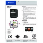 Pratica FIT-101-1-BL Fit Express Electric Ventless Black Stainless Steel High-Speed Oven - 208/240V, 1 Phase