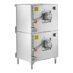 Wolf by Vulcan WC44GD-11D3 Double Deck Full Size Natural Gas Convection Oven - 100,000 BTU