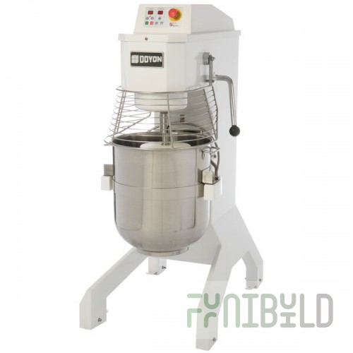 Doyon BTF060 60 Qt. Commercial Planetary Floor Mixer with Guard - 208/240V, 1 Phase, 4 hp