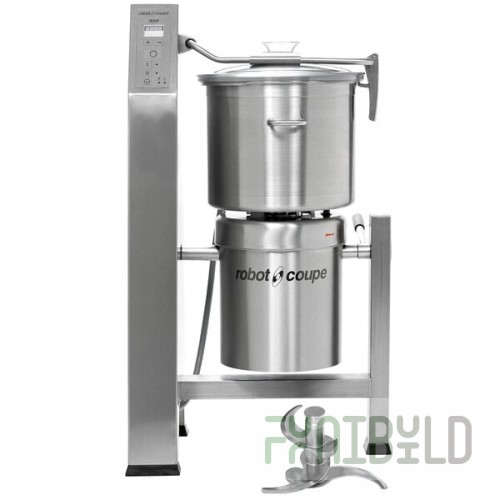 Robot Coupe R60T 2-Speed 66.5 Qt. / 60 Liter Vertical Cutter Mixer Food Processor - 240V, 3 Phase, 16 hp