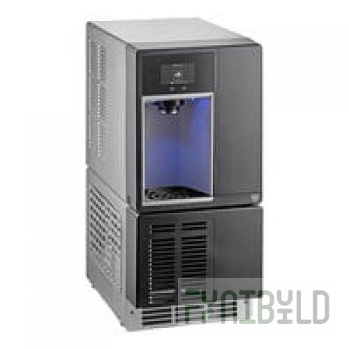 Follett 7UD112A-IW-CL-ST-00 Champion 7 Series ADA Height Air Cooled Chewblet Undercounter Ice Maker and Water Dispenser with 7 lb. Bin and Filter - 115V, 100 lb.