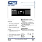 Pitco® SGM24-D MegaFry Liquid Propane 140-150 lb. Floor Fryer with Digital Controls - 165,000 BTU