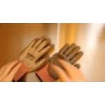 Cordova Machinist Salt and Pepper HPPE/Glass Fiber Cut Resistant Gloves with Gray Polyurethane Palm Coating - Large