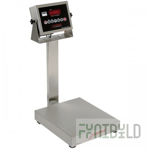 Cardinal Detecto EB-60-205 60 lb. Electronic Bench Scale with 205 Indicator and Tower Display, Legal for Trade