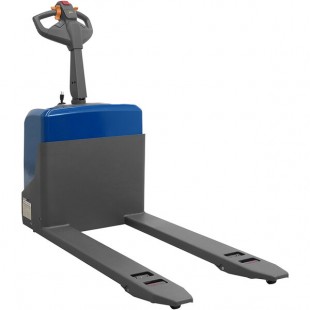 Wesco Industrial Products Advantage Pro-Max Heavy-Duty Power Pallet Truck with 27