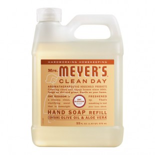 Mrs. Meyer's Clean Day 394909 33 oz. Oat Blossom Scented Hand Soap Refill - 6/Case