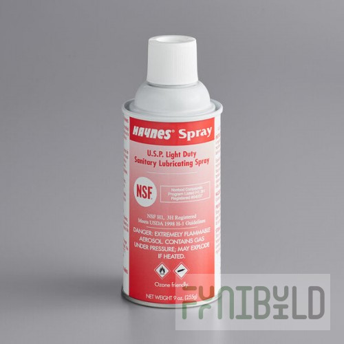 Haynes 50 9 oz. Light-Duty Sanitary Oil Spray - 6/Case