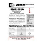 Haynes 50 9 oz. Light-Duty Sanitary Oil Spray - 6/Case