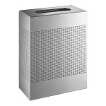 Rubbermaid® FGSR18SSPL Silhouettes Stainless Steel Designer Rectangular Trash Can - 22.5 Gallon