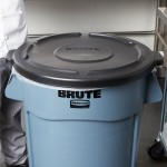Rubbermaid® FG264560BLA BRUTE 44 Gallon Black Round Trash Can Lid Rubbermaid® FG264560BLA BRUTE 44 Gallon Black Round Trash Can Lid