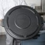 Rubbermaid® FG264560BLA BRUTE 44 Gallon Black Round Trash Can Lid Rubbermaid® FG264560BLA BRUTE 44 Gallon Black Round Trash Can Lid