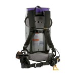 ProTeam 107745 Super Coach Pro 10 Qt. Backpack Vacuum with 107628 Telescoping Wand and 107016 Xover Floor Tool - 120V