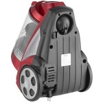 Atrix AHC-RR Revo Red 3 Qt. Bagless Canister Vacuum with HEPA Filtration and Tool Kit - 120V, 1400W Atrix AHC-RR Revo Red 3 Qt. Bagless Canister Vacuum with HEPA Filtration and Tool Kit - 120V, 1400W