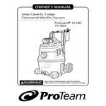 ProTeam 107386 ProGuard 16 MD Vacuum with Wet / Dry Kit - 120V
