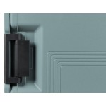 Cambro UPCS400401 Ultra Pan Carrier® S-Series Slate Blue Front Loading Insulated Food Pan Carrier with Menu Clip / Pocket - Holds 6 Pans Cambro UPCS400401 Ultra Pan Carrier® S-Series Slate Blue Front Loading Insulated Food Pan Carrier with Menu Clip / Pocket - Holds 6 Pans