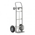 Lavex 500 lb. Gray 2-in-1 Convertible Hand Truck With 10