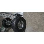 Lavex 500 lb. Gray 2-in-1 Convertible Hand Truck With 10
