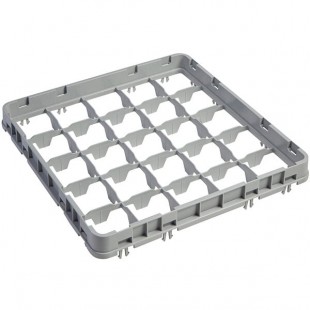Cambro 25E2151 25 Camrack Compartment Soft Gray Half Drop Full Size Extender - 19 5/8 Cambro 25E2151 25 Camrack Compartment Soft Gray Half Drop Full Size Extender - 19 5/8