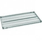 Metro 5AN517K3 Super Erecta Metroseal Green Adjustable Wire Stationary Add-On Shelving Unit - 24