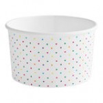 Choice 16 oz. Pink Paper Frozen Yogurt / Soup / Food Cup - 1,000/Case