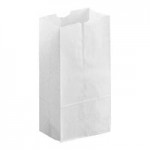 Bagcraft Packaging 300294 4 lb. Dubl-Wax® White Bag - 1,000/Case