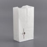 Bagcraft Packaging 300294 4 lb. Dubl-Wax® White Bag - 1,000/Case