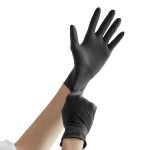 Showa Black Biodegradable Nitrile 4 Mil Powder-Free Gloves - Extra-Large - 1,000/Case