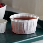 Genpak F400 Harvest Paper 4 oz. Souffle / Portion Cup - 5,000/Case