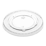 Choice PET Plastic Lid for 3.25 to 5.5 oz. Souffle Cup / Portion Cup - 2,500/Case
