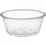 Choice PET Plastic Lid for 3.25 to 5.5 oz. Souffle Cup / Portion Cup - 2,500/Case