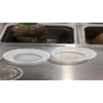 Choice PET Plastic Lid for 3.25 to 5.5 oz. Souffle Cup / Portion Cup - 2,500/Case