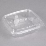 Dart SafeSeal 24 oz. Plastic Tamper-Resistant, Tamper-Evident Bowl with Dome Lid - 150/Case