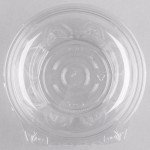 Dart SafeSeal 24 oz. Plastic Tamper-Resistant, Tamper-Evident Bowl with Dome Lid - 150/Case