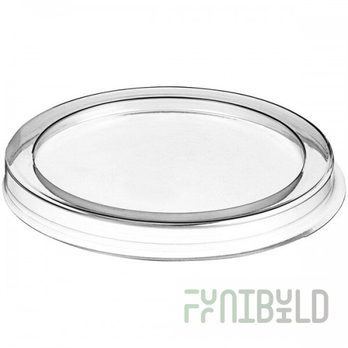 Solia PET Plastic Lid for 8 oz. Bamboo Fiber Cup - 1,000/Case