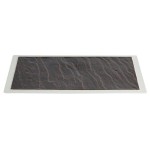 Tuxton GKP-554 TuxTrendz Kona Lava / Bright White 16