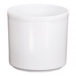 Cal-Mil 1950-64-13 2 Qt. Black Round Melamine Condiment Jar Cal-Mil 1950-64-13 2 Qt. Black Round Melamine Condiment Jar