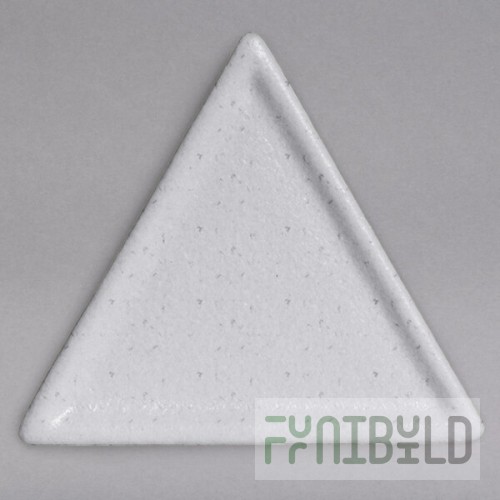 G.E.T. Enterprises DT201-MOD-MW Bugambilia Smooth MOD Finish Marble White Granite Resin-Coated Aluminum 6