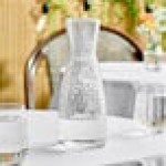 Front of the House Drinkwise 38 oz. Hammered Design Plastic Carafe Front of the House Drinkwise 38 oz. Hammered Design Plastic Carafe