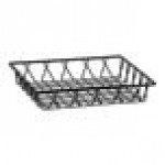 Cal-Mil 1293TRAY Black Square Wire Basket - 12
