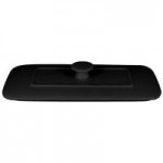 RAK Porcelain Chef's Fusion 7 oz. Volcano Black Porcelain Ramekin with Grooves - 12/Case