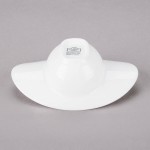 10 Strawberry Street SOMB-5BWL Somba 2 oz. Oval White Porcelain Rim Bowl - 48/Case 10 Strawberry Street SOMB-5BWL Somba 2 oz. Oval White Porcelain Rim Bowl - 48/Case