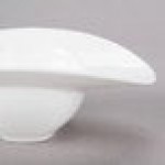 10 Strawberry Street SOMB-5BWL Somba 2 oz. Oval White Porcelain Rim Bowl - 48/Case 10 Strawberry Street SOMB-5BWL Somba 2 oz. Oval White Porcelain Rim Bowl - 48/Case