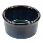 Tuxton GGE-752 TuxTrendz Artisan Geode Azure 2.5 oz. China Ramekin - 24/Case