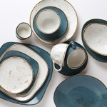 Tuxton GGE-752 TuxTrendz Artisan Geode Azure 2.5 oz. China Ramekin - 24/Case