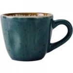 Tuxton GGE-752 TuxTrendz Artisan Geode Azure 2.5 oz. China Ramekin - 24/Case
