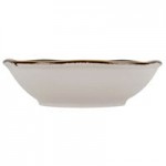 Tuxton GGE-752 TuxTrendz Artisan Geode Azure 2.5 oz. China Ramekin - 24/Case