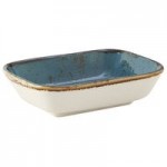 Tuxton GGE-752 TuxTrendz Artisan Geode Azure 2.5 oz. China Ramekin - 24/Case