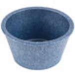 Tuxton GGE-752 TuxTrendz Artisan Geode Azure 2.5 oz. China Ramekin - 24/Case